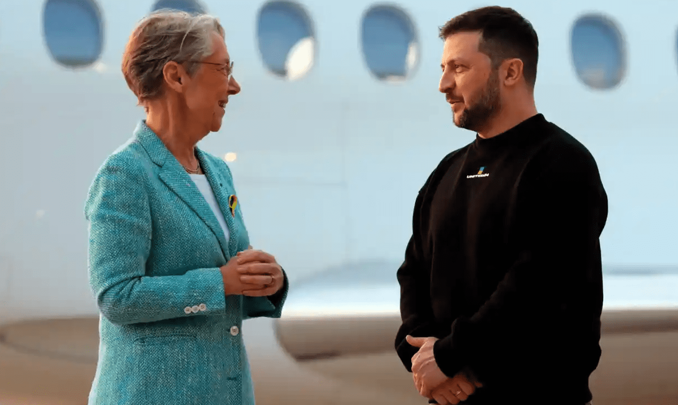 Screenshot 2023-05-14 alle 22.36.30 Zelensky da Macron per discutere degli 'urgenti' aiuti militari e umanitari