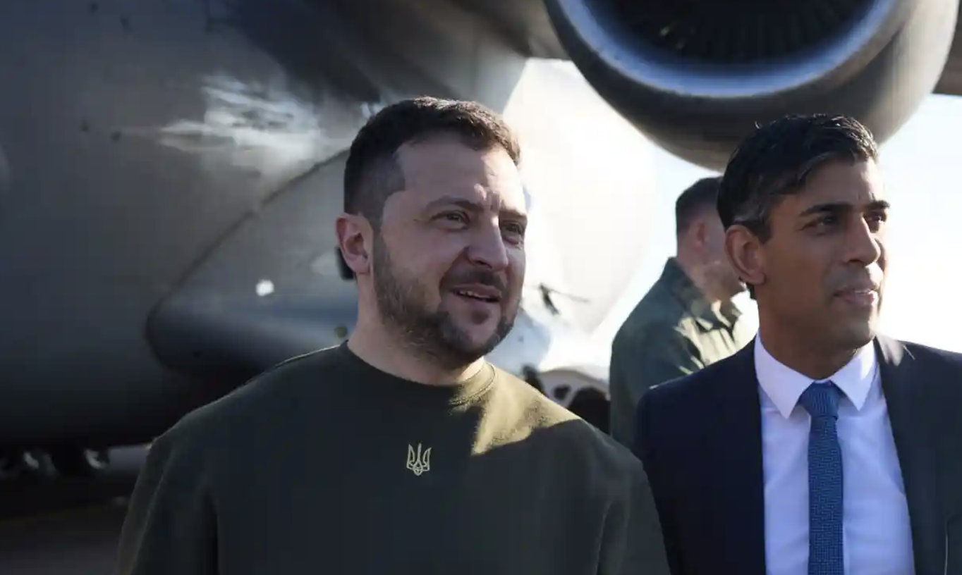 Screenshot 2023-05-15 alle 09.55.56 Zelensky da Sunak, Londra rafforza il sostegno a Kiev: "È un momento cruciale"