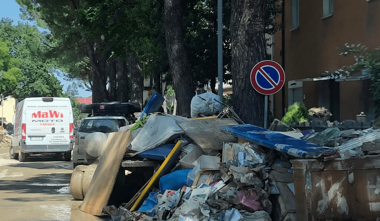 Il mio ritorno a Faenza dov'è come se fosse passata la guerra