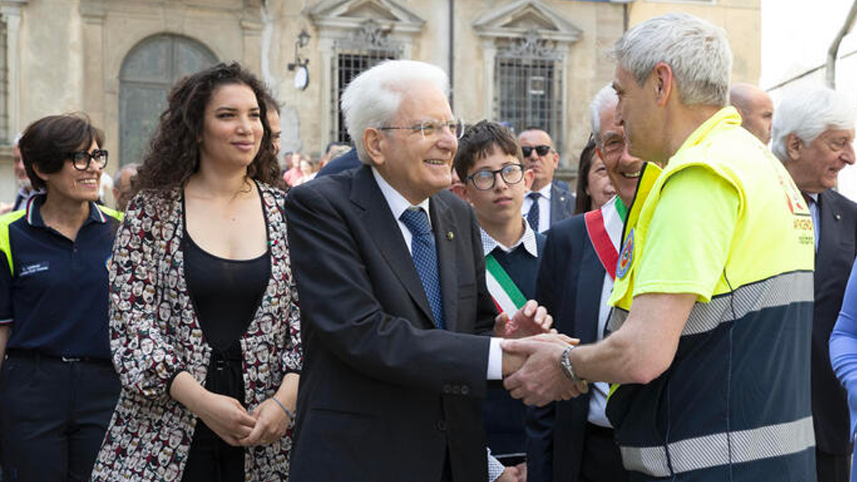 Maltempo, Mattarella nelle zone alluvionate: "Tutta l'Italia è con voi"