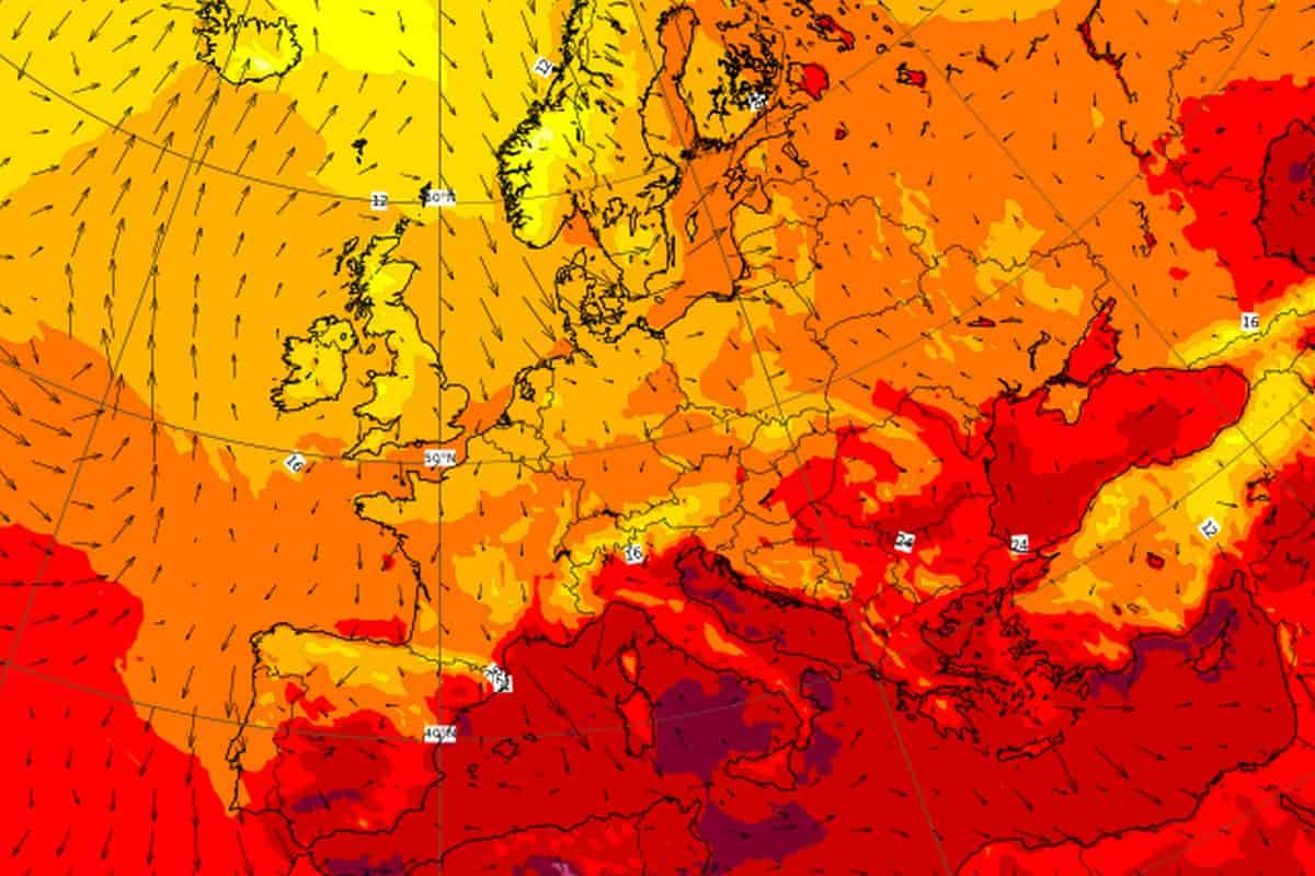 Clima: in Europa l'aumento record delle temperature nel 2022 ha provocato 16 mila morti