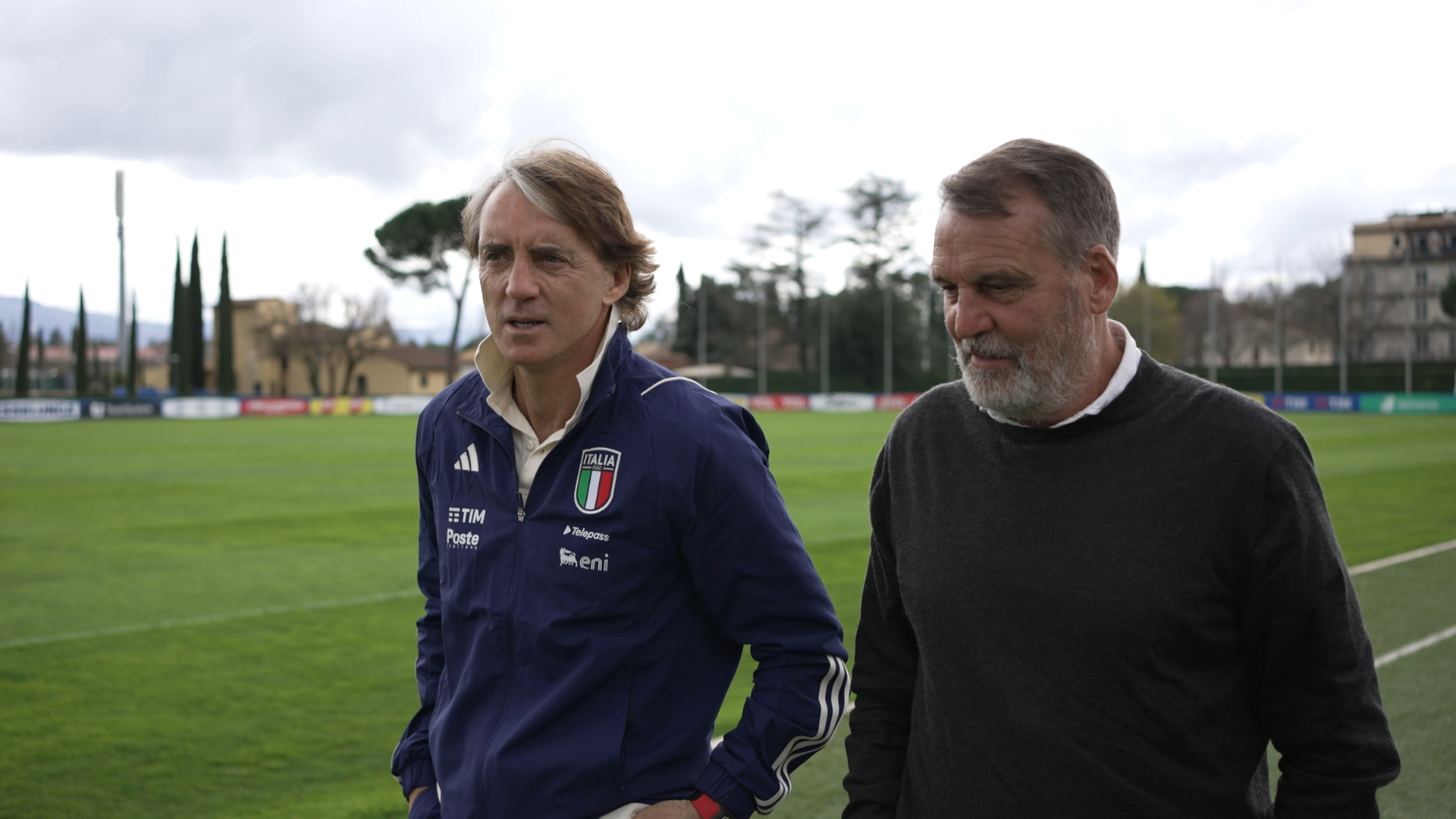 Mancini_Tardelli "L'Avversario", lunedì 12 giugno su Rai 3: Roberto Mancini si racconta a Marco Tardelli