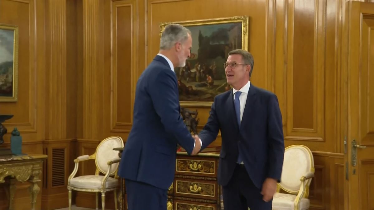 Spagna, Re Felipe VI dà al popolare Feijoo l'incarico di formare un governo Spagna, Re Felipe VI dà al popolare Feijoo l'incarico di formare un governo