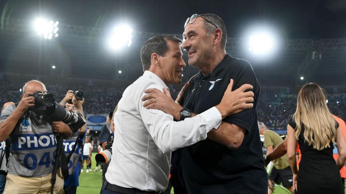 Sarri esulta per la vittoria: "La Lazio ha sofferto ma dominato nella ripresa "