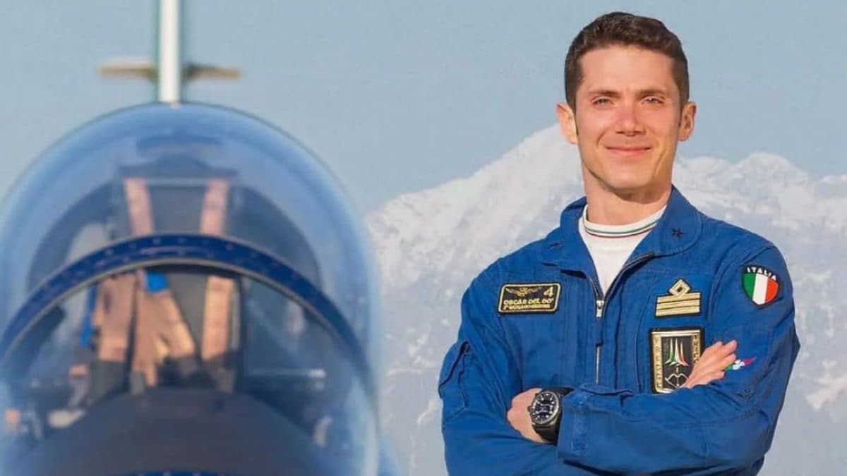 Oscar Del Dò, il pilota della Frecce Tricolori protagonista dell'incidente: la sua storia