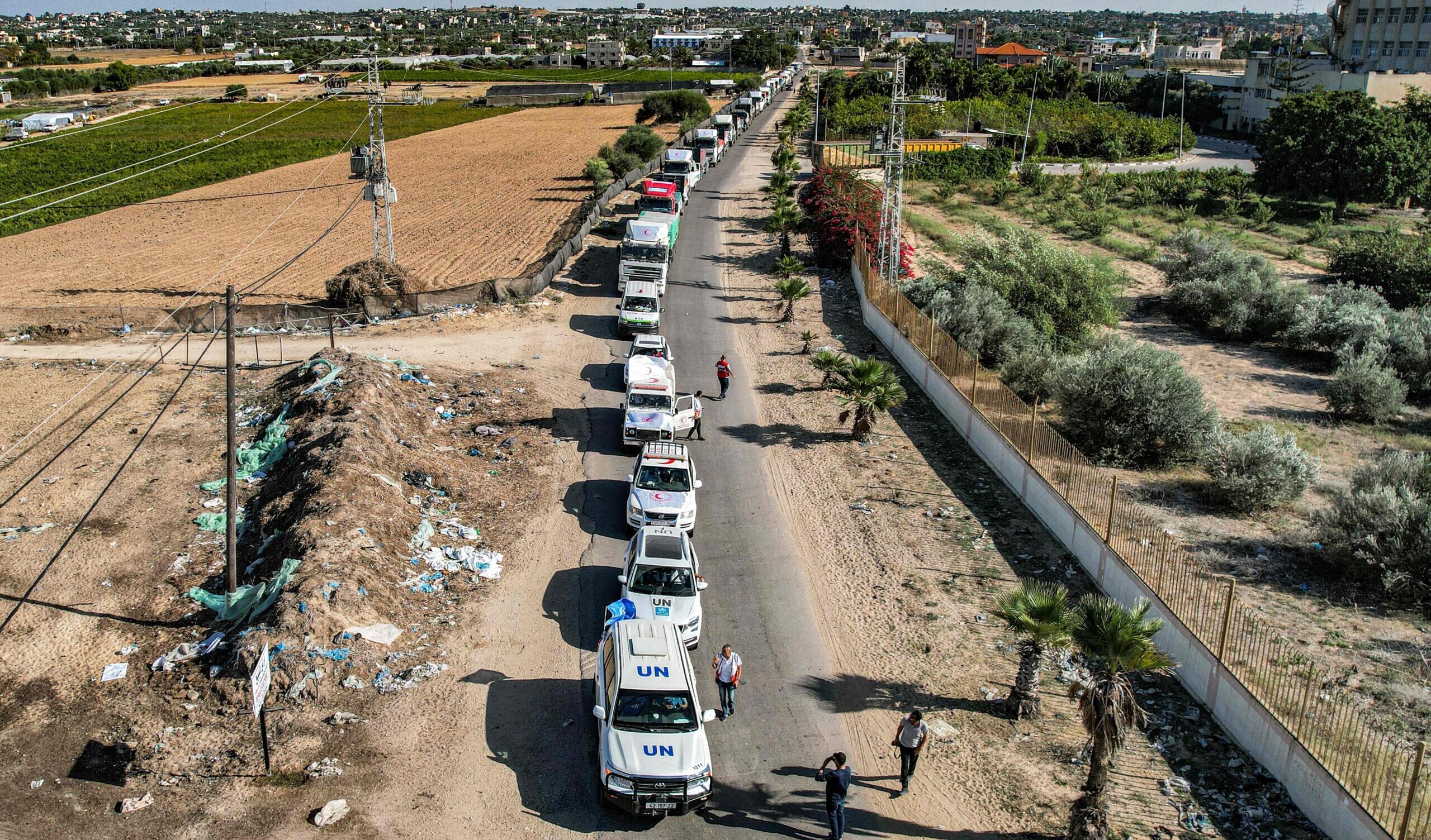 Gaza, l'Onu denuncia: senza carburante non potremo svolgere le nostre azioni umanitarie Gaza, l'Onu denuncia: senza carburante non potremo svolgere le nostre azioni umanitarie