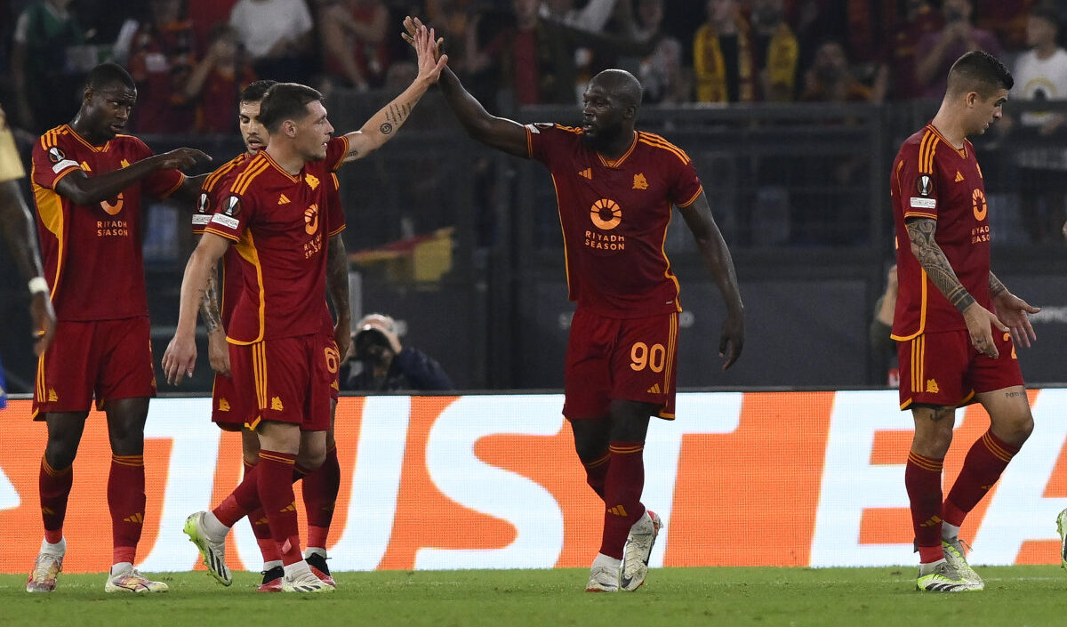 Doppietta Belotti, Lukaku e Pellegrini: dalla Roma poker al Servette