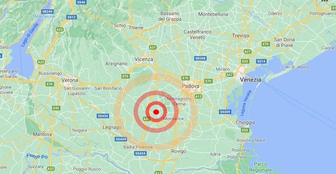 Terremoto a Rovigo, 4.3 la magnitudo stimata: scosse anche a Bologna, Modena e Trieste