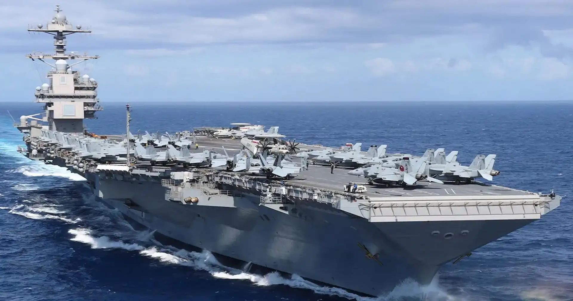 uss-gerald-ford Guerra di Gaza, gli Usa spostano le portaerei nel Mar Mediterraneo Orientale