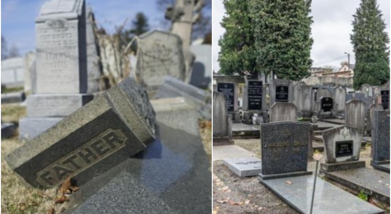 7774492_23202957_cimitero_marcinelle_tombe Antisemitismo: a Marcinelle profanate 85 tombe nel lotto ebraico del cimitero