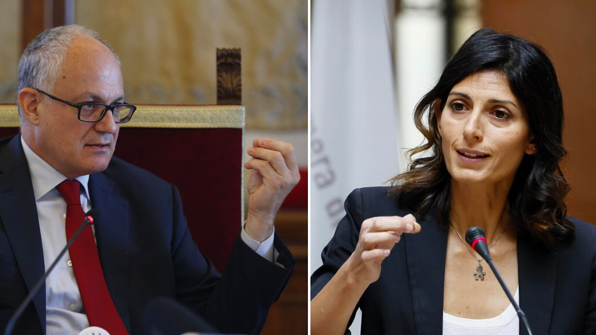 Raggi contro Gualtieri, scontro in Campidoglio: "Gestione della città imbarazzante"