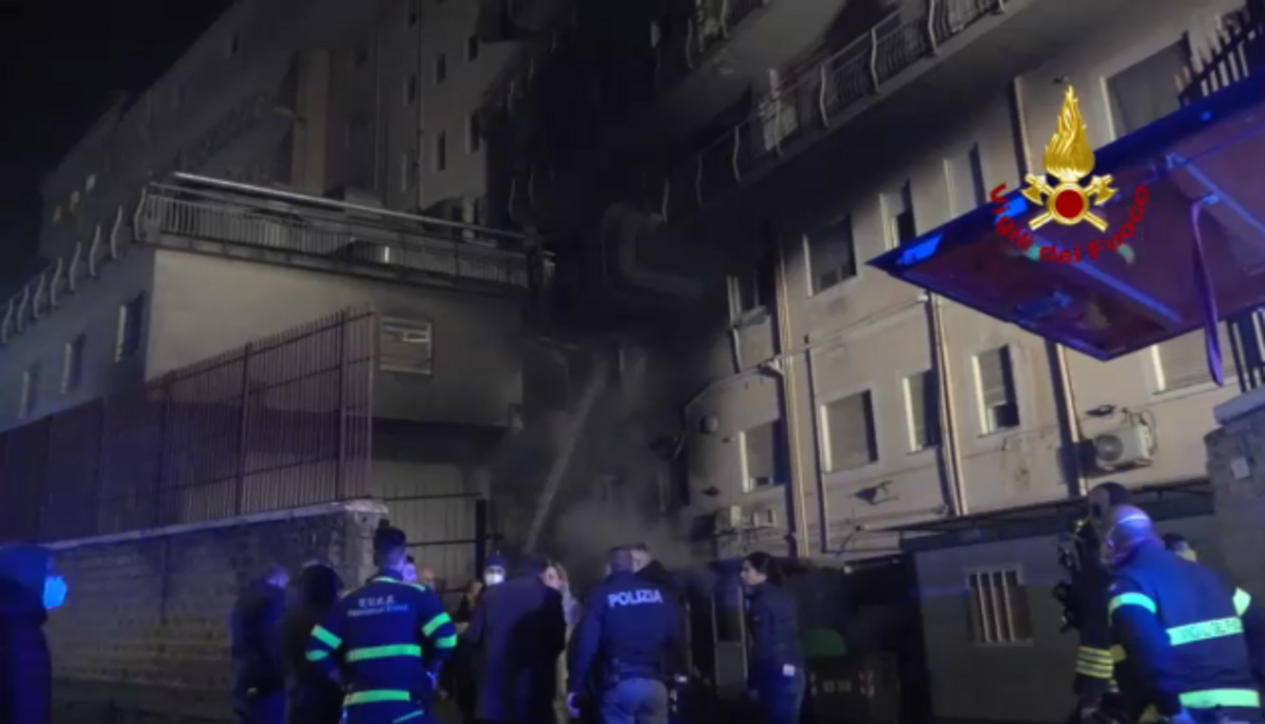 Incendio all'ospedale di Tivoli, la procura sequestra l'area interessata dalle fiamme