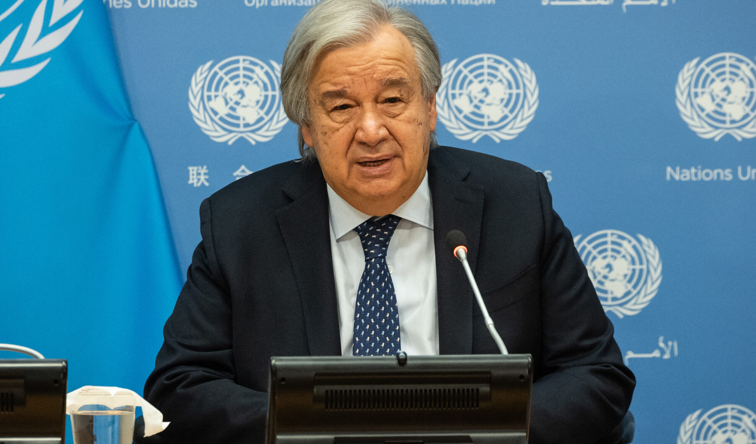 Guterres condanna l'attacco di Hamas del 7 ottobre e la punizione collettiva contro i palestinesi di Israele