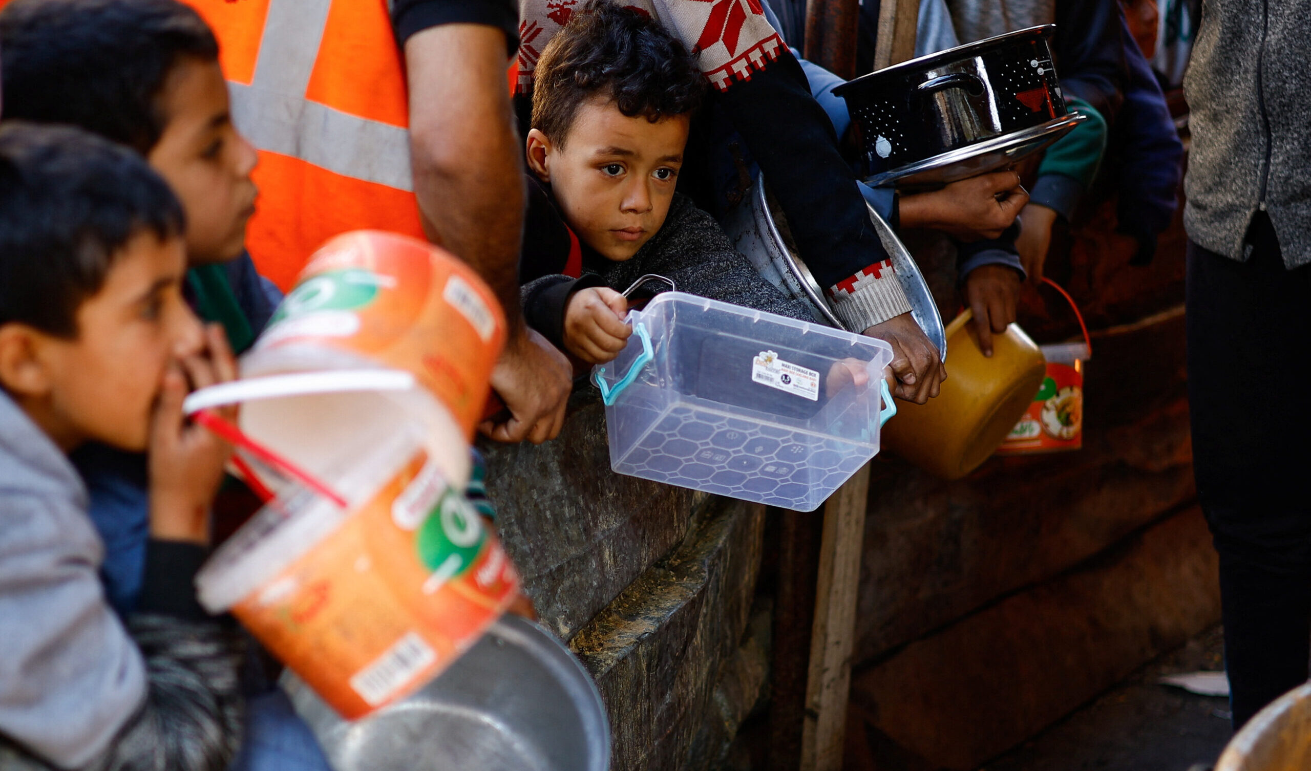 A Gaza arrivano solo il trenta per cento di aiuti necessari