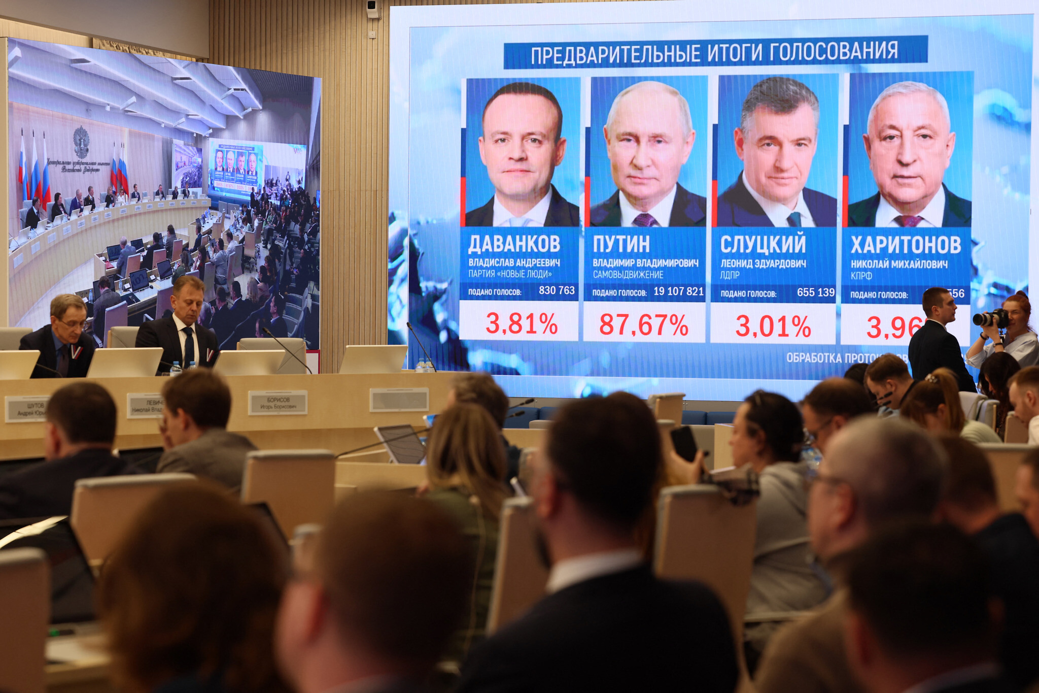Putin incontra i candidati sconfitti e chiede di collaborare insieme in parlamento