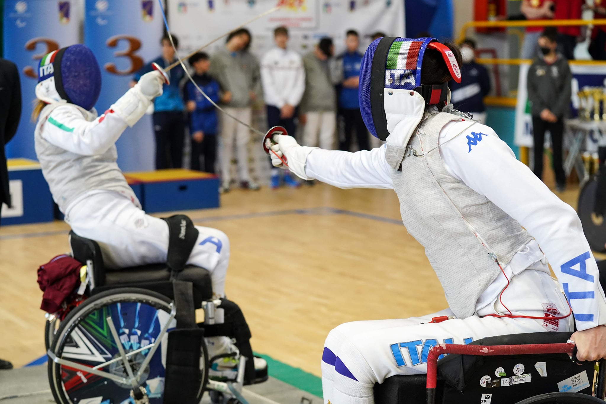 Siena accoglie la nazionale italiana di scherma paralimpica in vista dei Giochi di Parigi