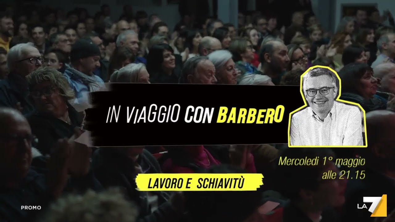 "In viaggio con Barbero - Lavoro e schiavitù", alle 21.15 su La7: ospiti e anticipazioni di mercoledì 1 maggio 2024