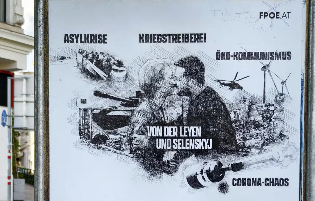 L'estrema destra austriaca anti-Ue e anti-Ucraina definita "La voce di Putin"