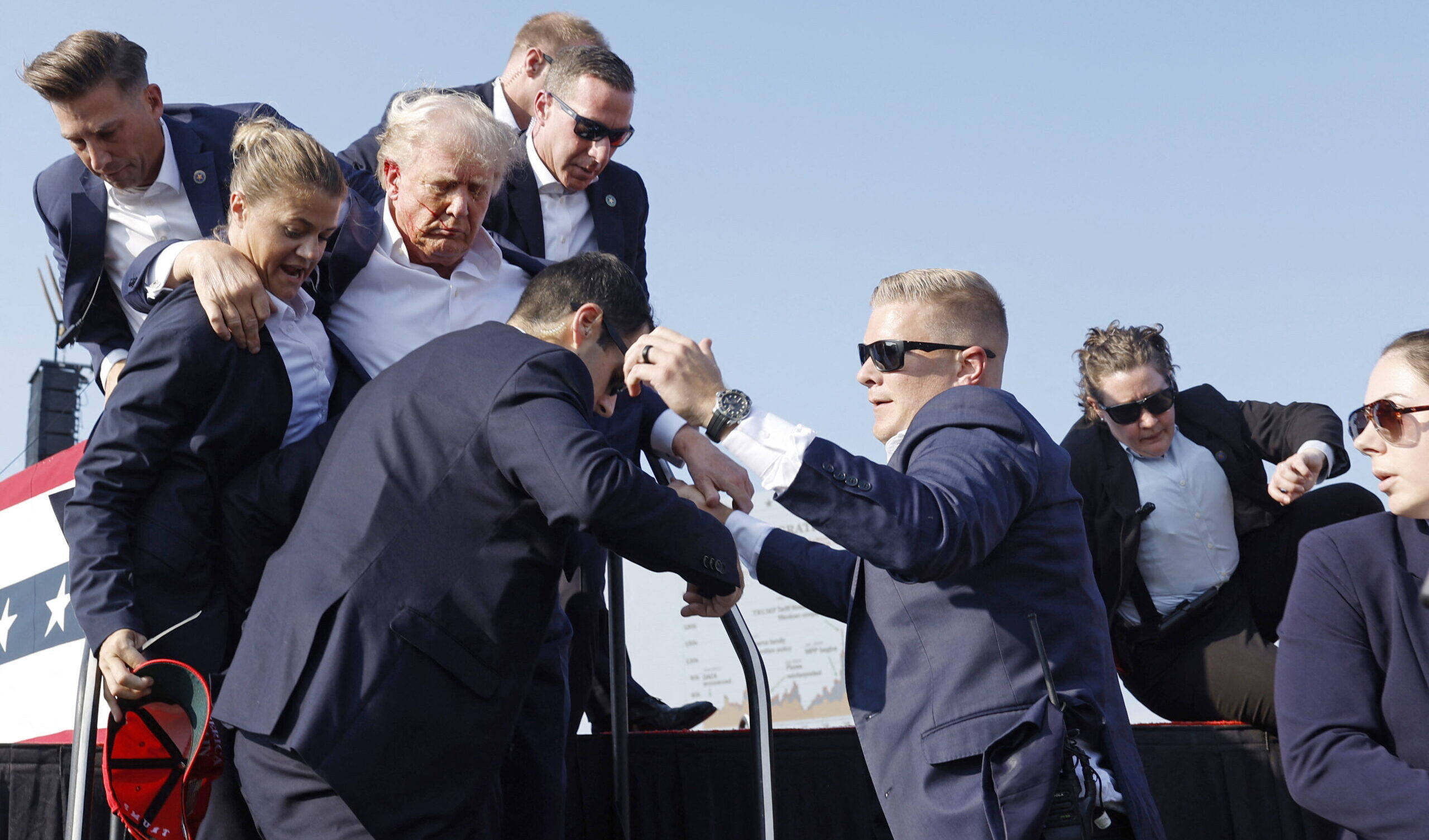 Trump dà a Biden e Kamala Harris la colpa del tentato omicidio contro di lui