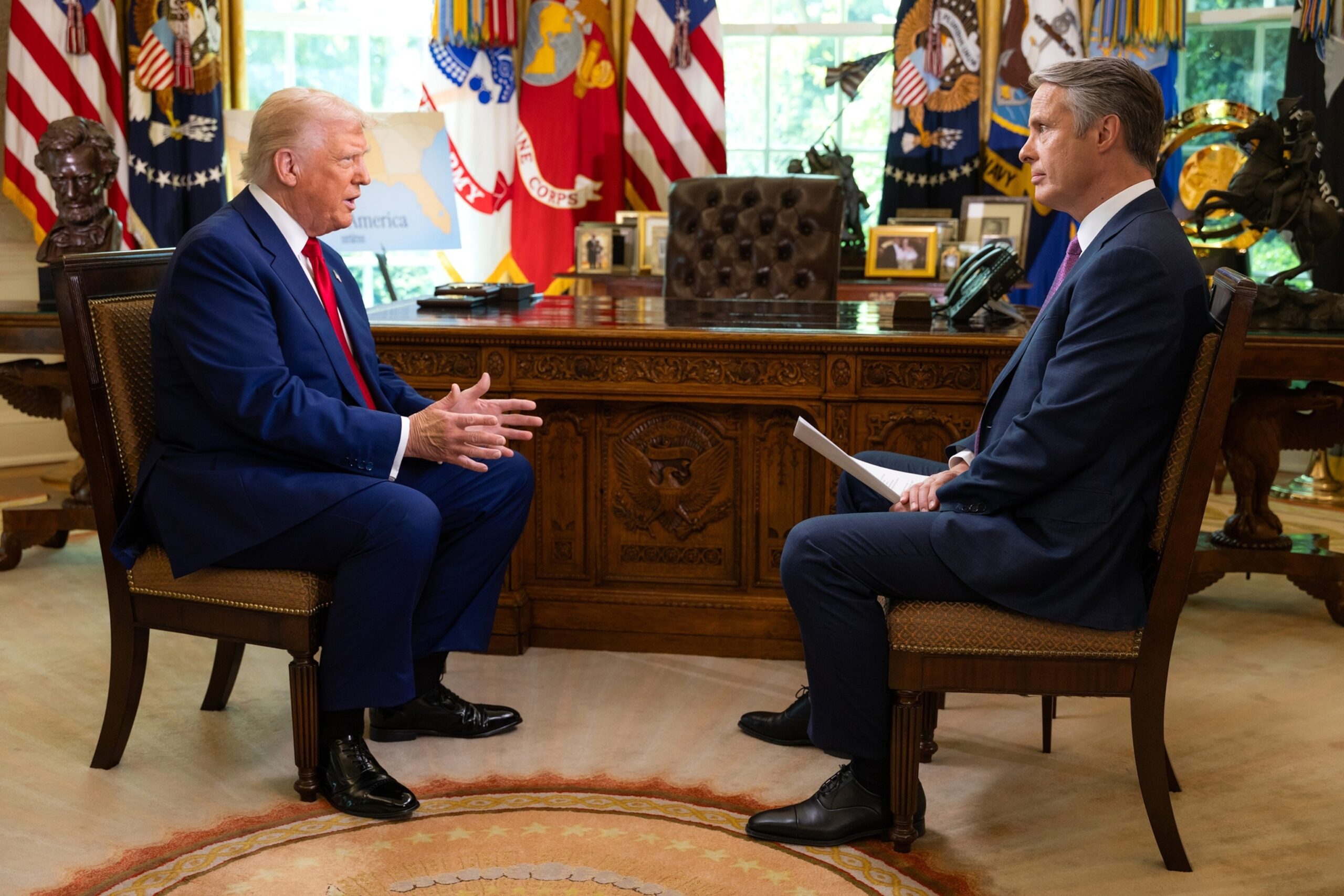Trump si inalbera con un giornalista di Abc che 'osa' fargli domande vere: "Non sei gentile"
