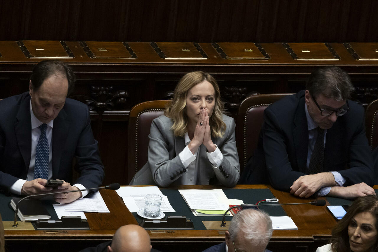 Giorgia Meloni non vuole sanzionare Netanyahu per lo sterminio di Gaza: si vergogni