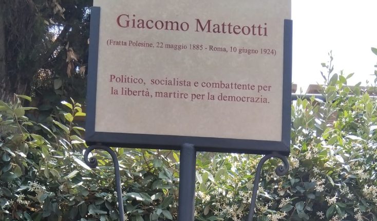 A Tivoli una targa in ricordo di Matteotti: ma viene omessa la parola 'antifascista'
