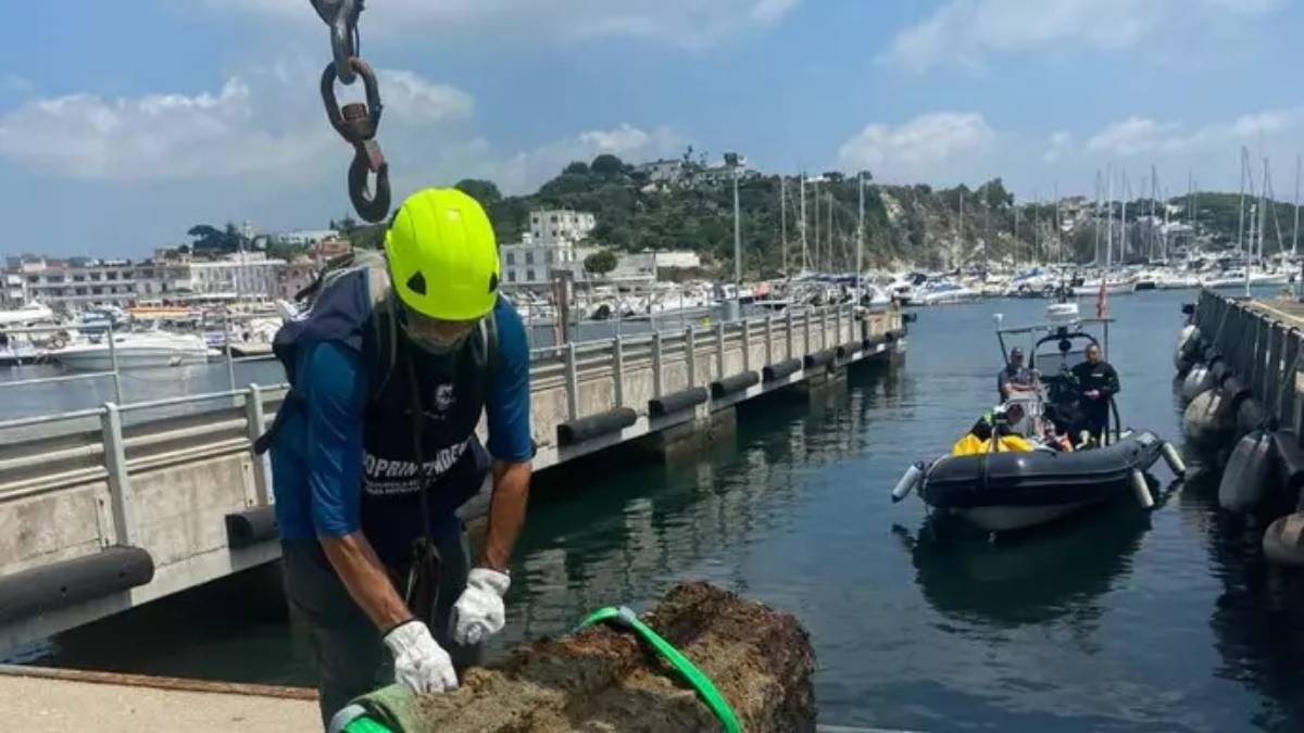 Porto di Miseno, alla luce reperti dell'epoca imperiale