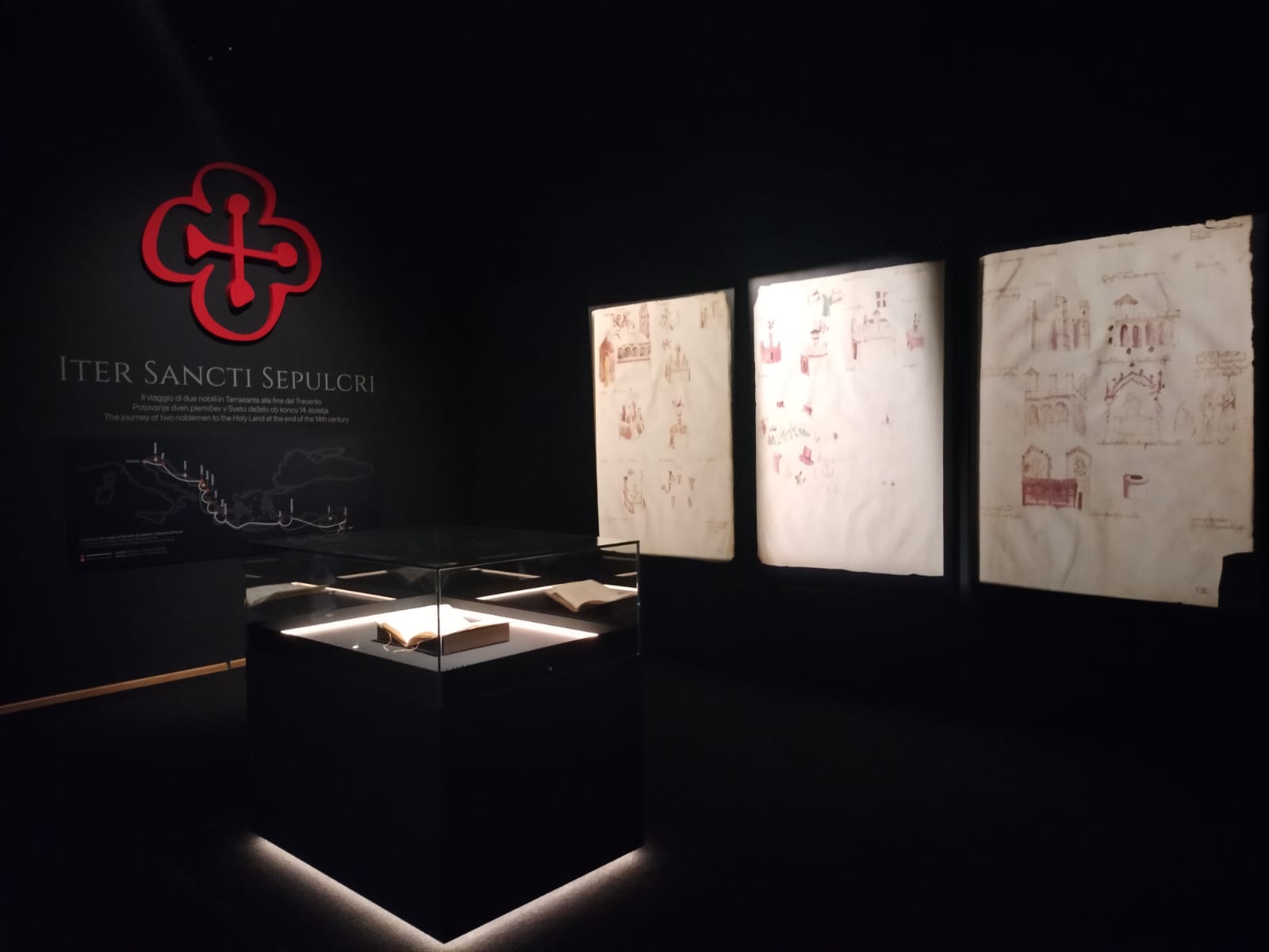 Iter Sancti Sepulcr del 1396 in mostra a Gorizia