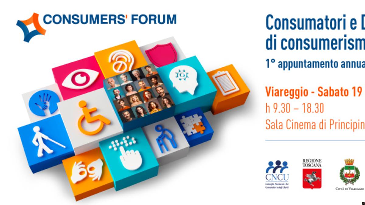 Consumatori e disabilità: a Viareggio un convegno all’insegna dell’inclusione