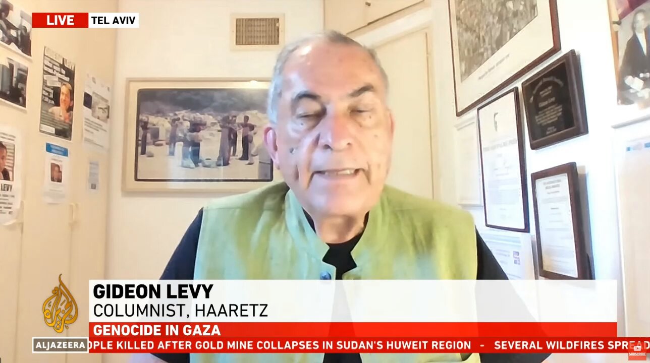 Gideon Levy denuncia i piani di Israele: si tratta di una mega campo di concentramento