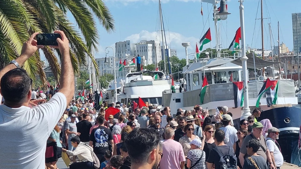 Parte da Barcellona la “Global Sumud Flotilla”: con l’obbiettivo di rompere il blocco su Gaza