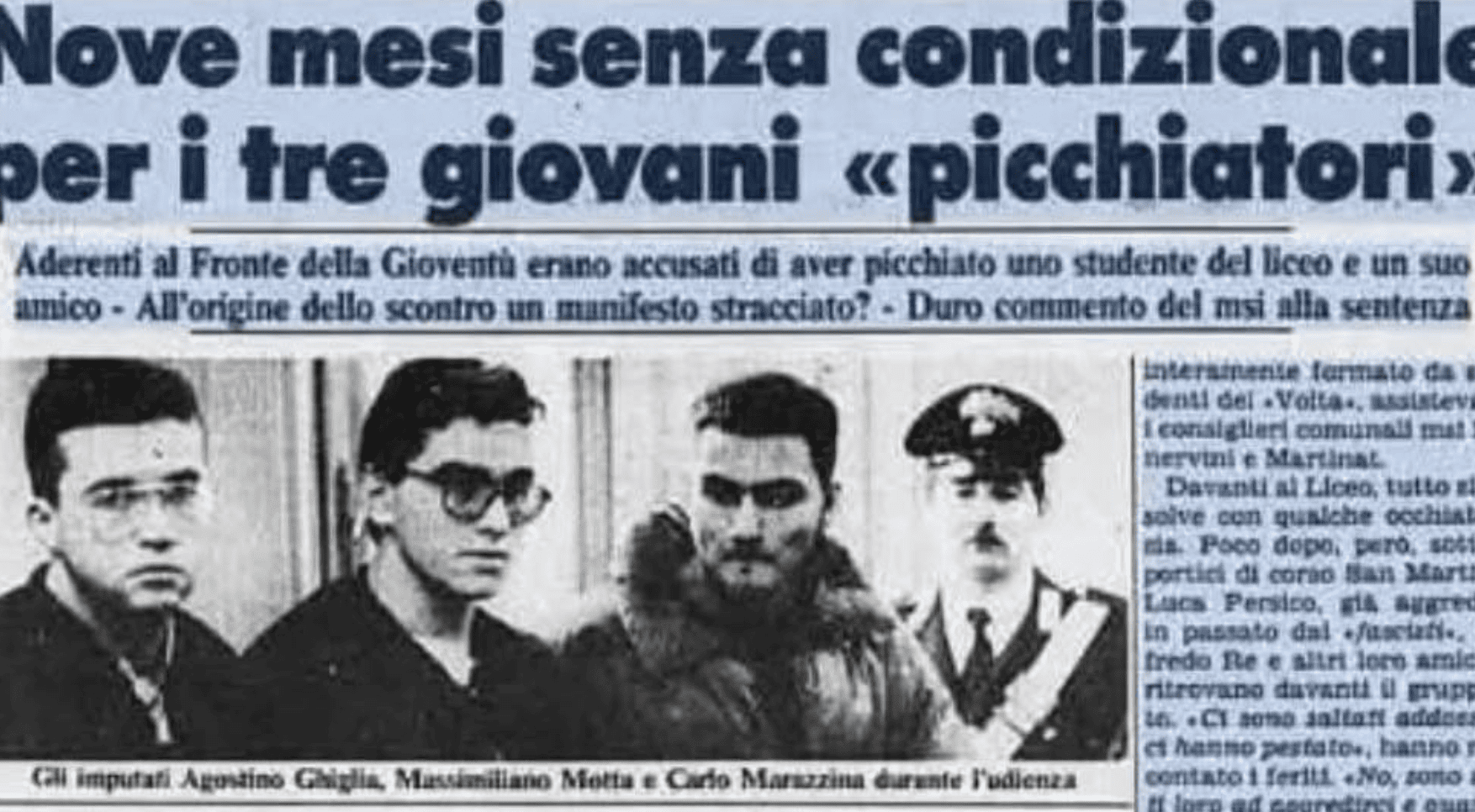 Guglia e il passato da picchiatore del Msi: le origini del garante della Privacy che ha sanzionato Report