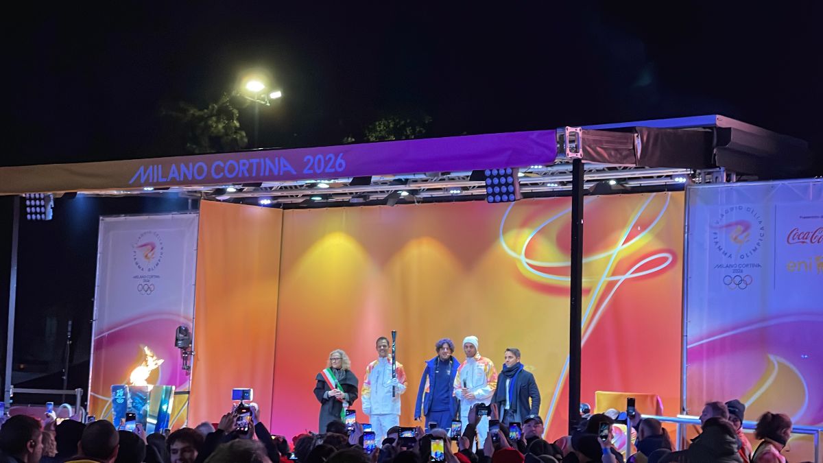 La Fiamma Olimpica arriva a Siena