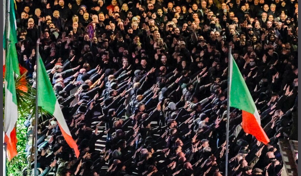 Via Acca Larenzia e oltre: quando la maggioranza italiana celebra il fascismo senza vergogna Via Acca Larenzia e oltre: quando la maggioranza italiana celebra il fascismo senza vergogna
