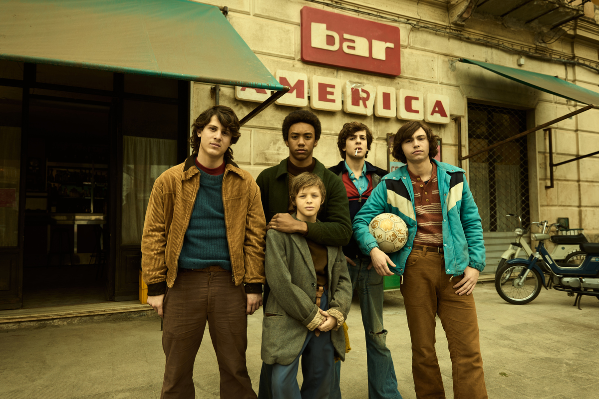 Gomorra le Origini - Luca Lubrano, Junior Rodriguez, Antonio Incalza, Mattia Cozzolino, Antonio Del Duca