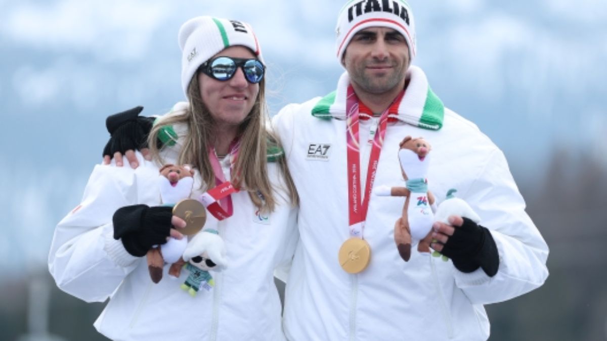 Mazzel oro nel Super G vision impaired, Bertagnolli argento