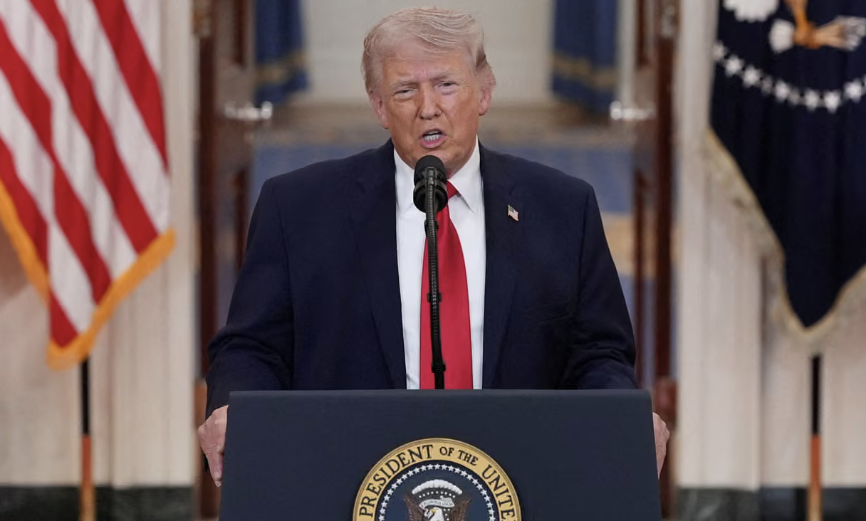 Screenshot 2026-04-02 alle 13.04.35 Trump rivendica il successo della guerra illegale in Iran che sta destabilizzando il pianeta: "Vicini alla conclusione"