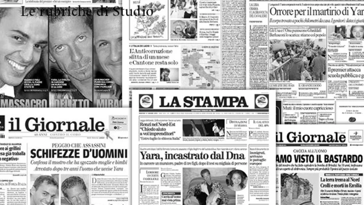 L’egemonia della cronaca nera nei giornali