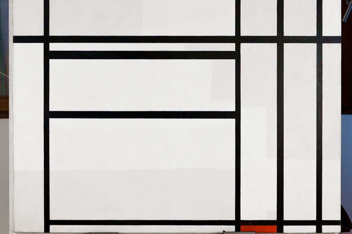 Mondrian_Ph_SimoneBottazzin-1024×1536-1 Completato il restauro di "Composizione 1938-1939", capolavoro di Piet Mondrian