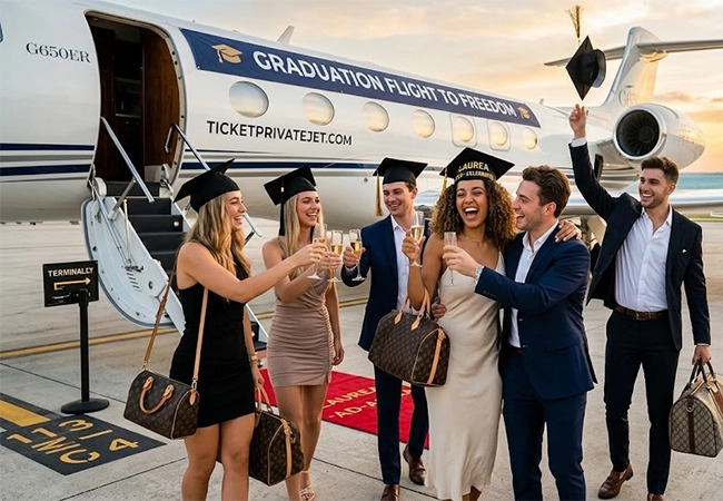 33033-Ticketprivatejet.com Jet privato in comitiva: quanto costa davvero? 3 simulazioni di viaggio reali