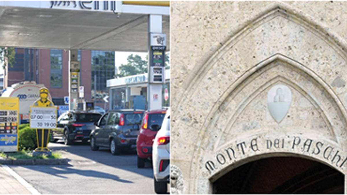 Eni Mps Il mercato vale per Mps ma non per la benzina