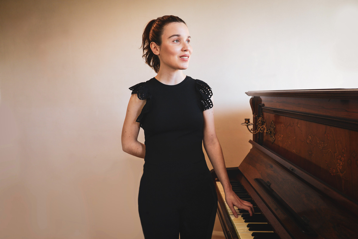 Frida Bollani alla Domus Aureal per la quinta edizione di Moisai – Ph. Fabrizio Castello Frida Bollani alla Domus Aureal per la quinta edizione di Moisai - Ph. Fabrizio Castello