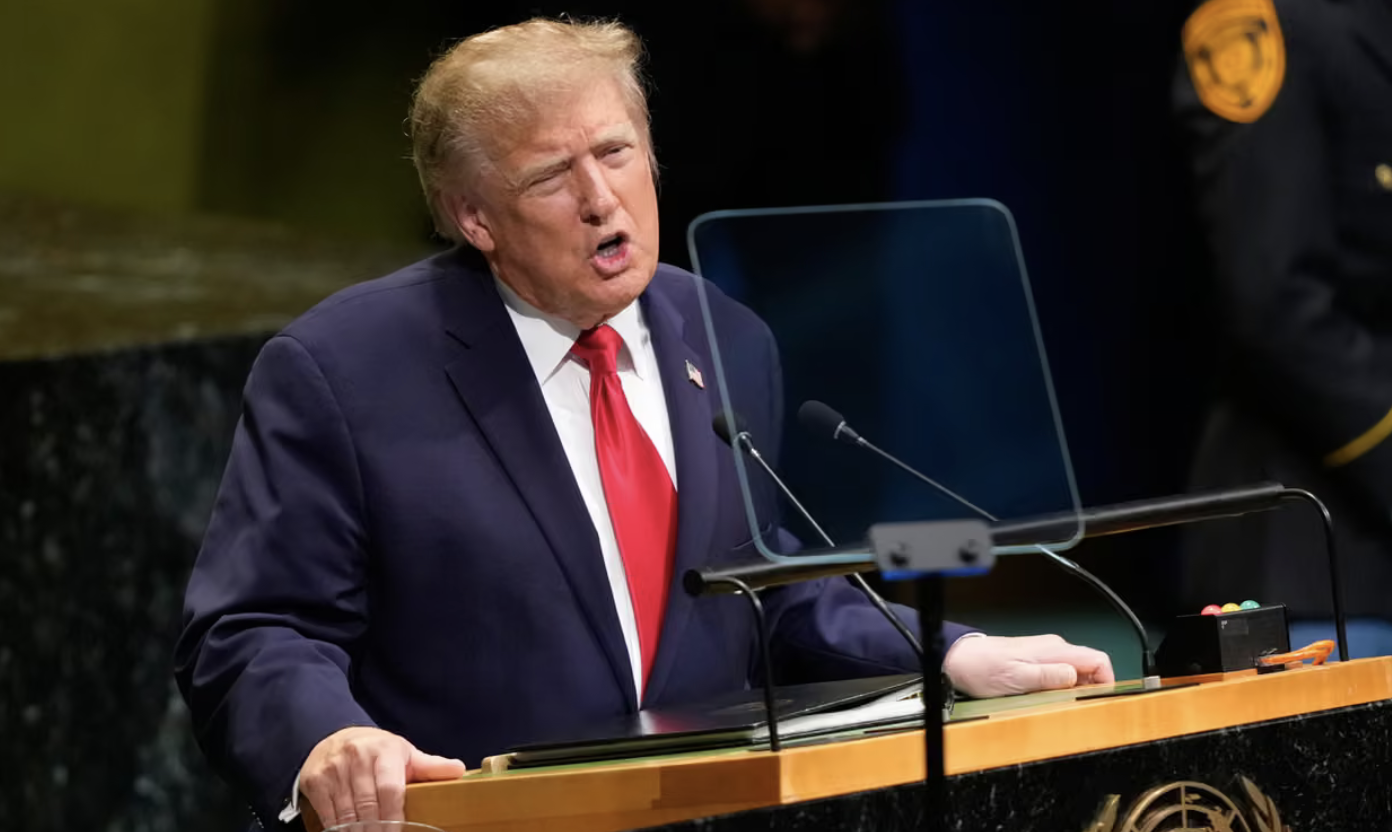 Screenshot 2026-09-22 alle 18.44.17 Trump all’Onu si presenta come il 'presidente della pace' mentre ha destabilizzato il mondo con le sue guerre