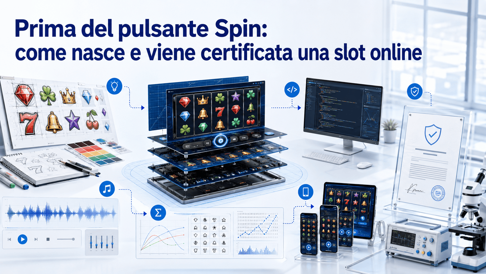 come nasce e viene certificata una slot online Prima del pulsante “Spin”: come nasce e viene certificata una slot online