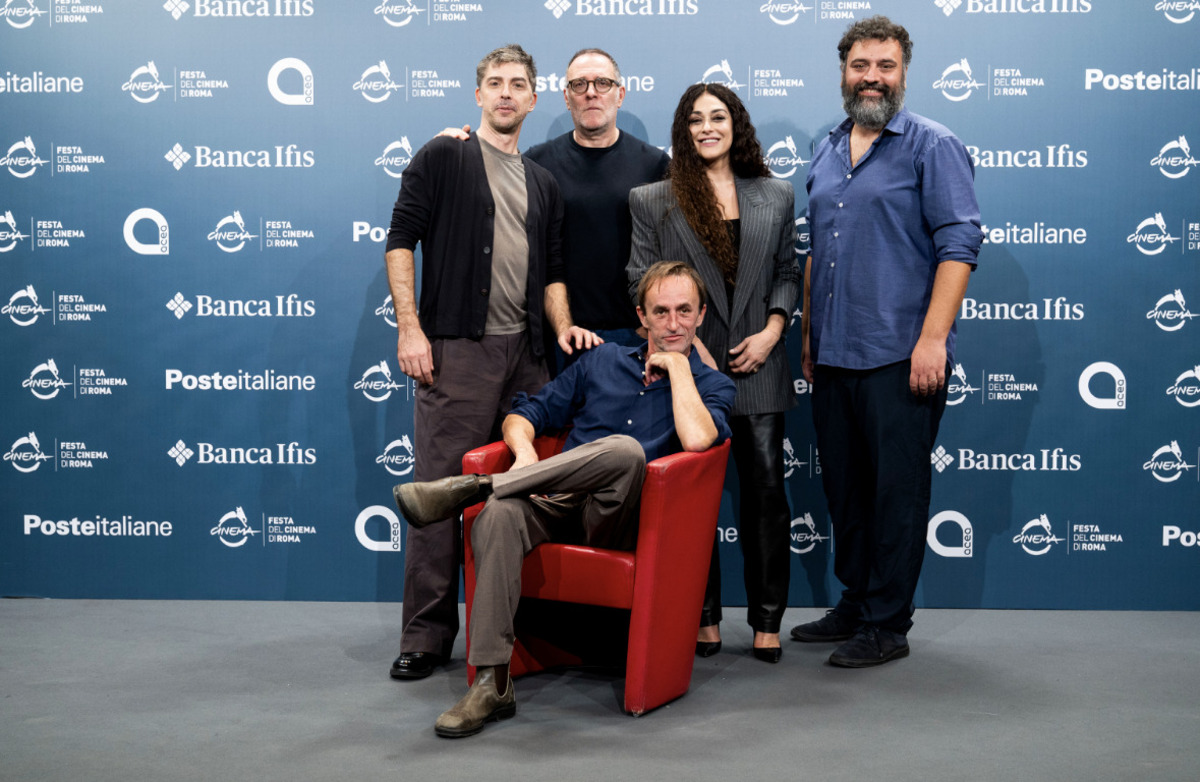 Gianni Zanasi -Michele Riondino - Valerio Mastandrea -Valentina Lodovini -Leonardo Lidi - E' andata così alla Festa del cinema di Roma - ph. M.Pizzichini - di Alessia de Antoniis