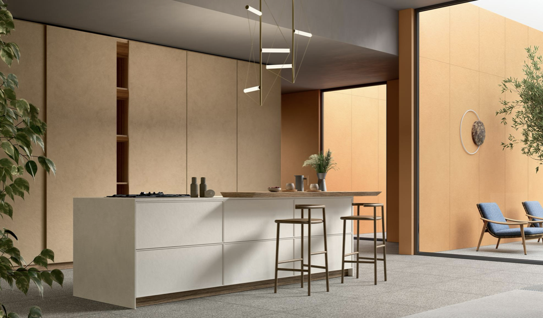 Lea Ceramiche collezione Pigmenti pavimento in gres grande formato